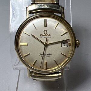 Vintage 1960's 34mm Omega Seamaster DeVille Automatic Watch